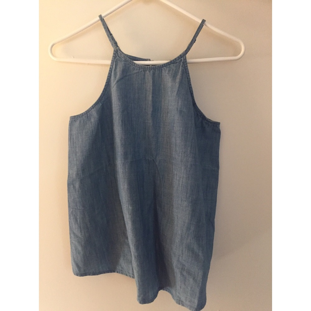 Old Navy Chambray Tank Top